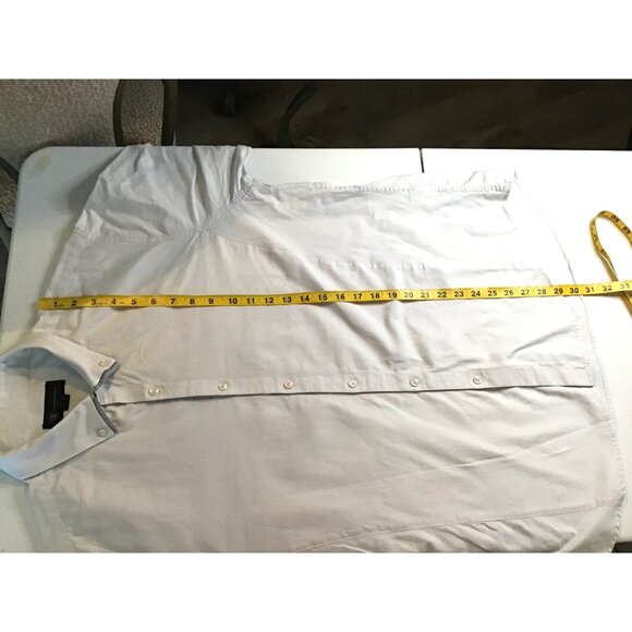 INTERNATIONAL CONCEPTS- MENS LIGHT GREY LONG SLEEVE BUTTON-DOWN SIZE X-LARGE - Picture 6 of 7